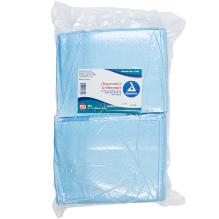 DYNAREX Disposable Underpads, 23 x 36 (45 g) 1343